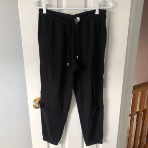 H&M Black Casual Joggers